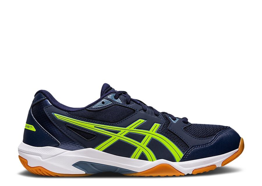 

Кроссовки ASICS Gel Rocket 2E Wide 'Midnight Hazard Green', синий
