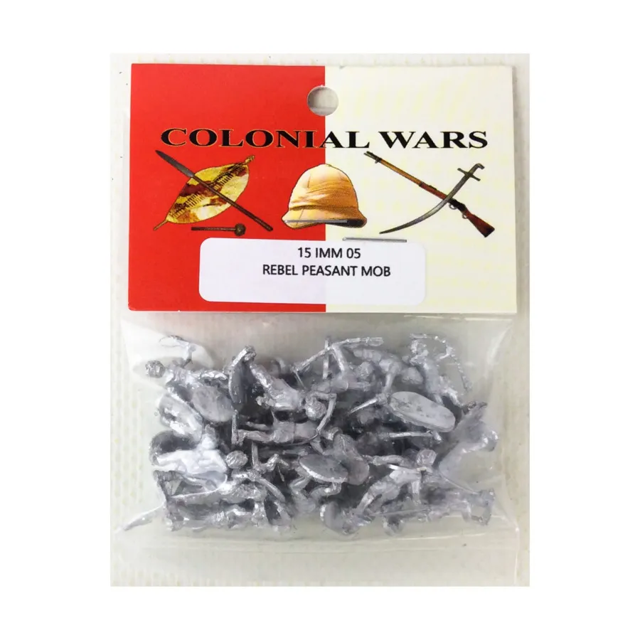 

Мятежная крестьянская банда, Colonial Wars - Indian Mutiny - Mutineers (15mm) (Blue Moon)