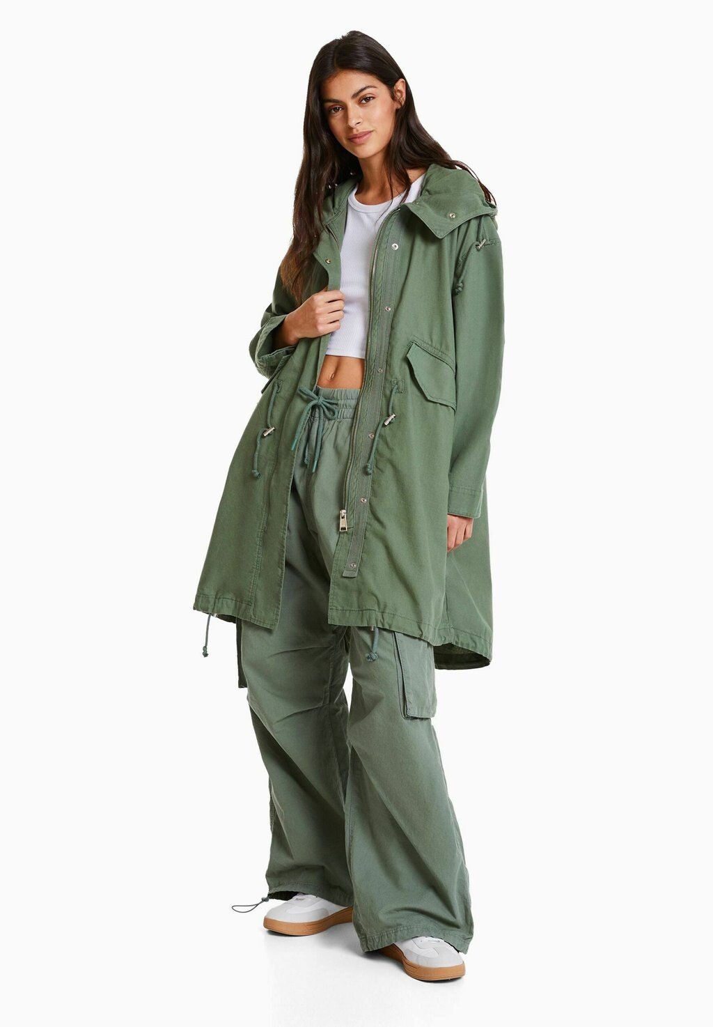 

Куртка-парка Bershka