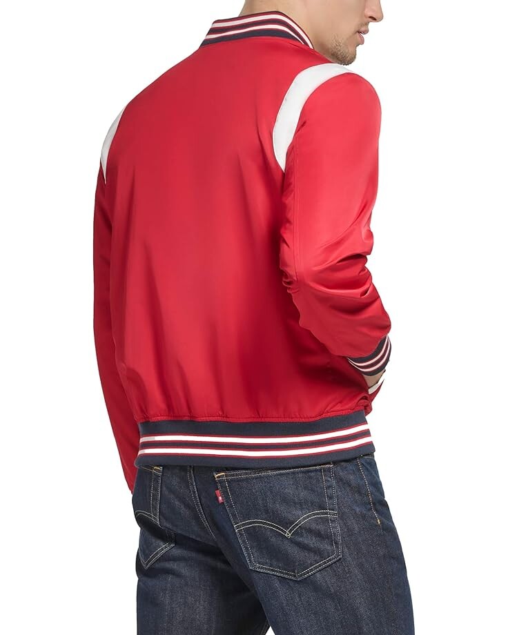 

Куртка Levi's Varsity Bomber Jacket, красный