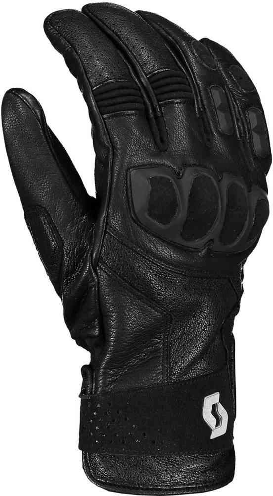 перчатки scott sport adv с регулируемым запястьем черный неоновый Спортивные мотоциклетные перчатки ADV Scott, черный