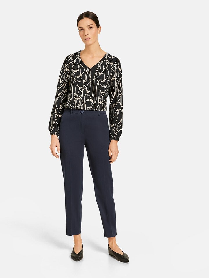 

Тканевые брюки Gerry Weber, темно-синий