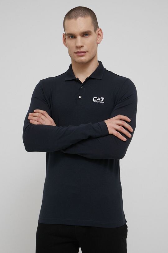 

Рубашка с длинным рукавом EA7 Emporio Armani, серый