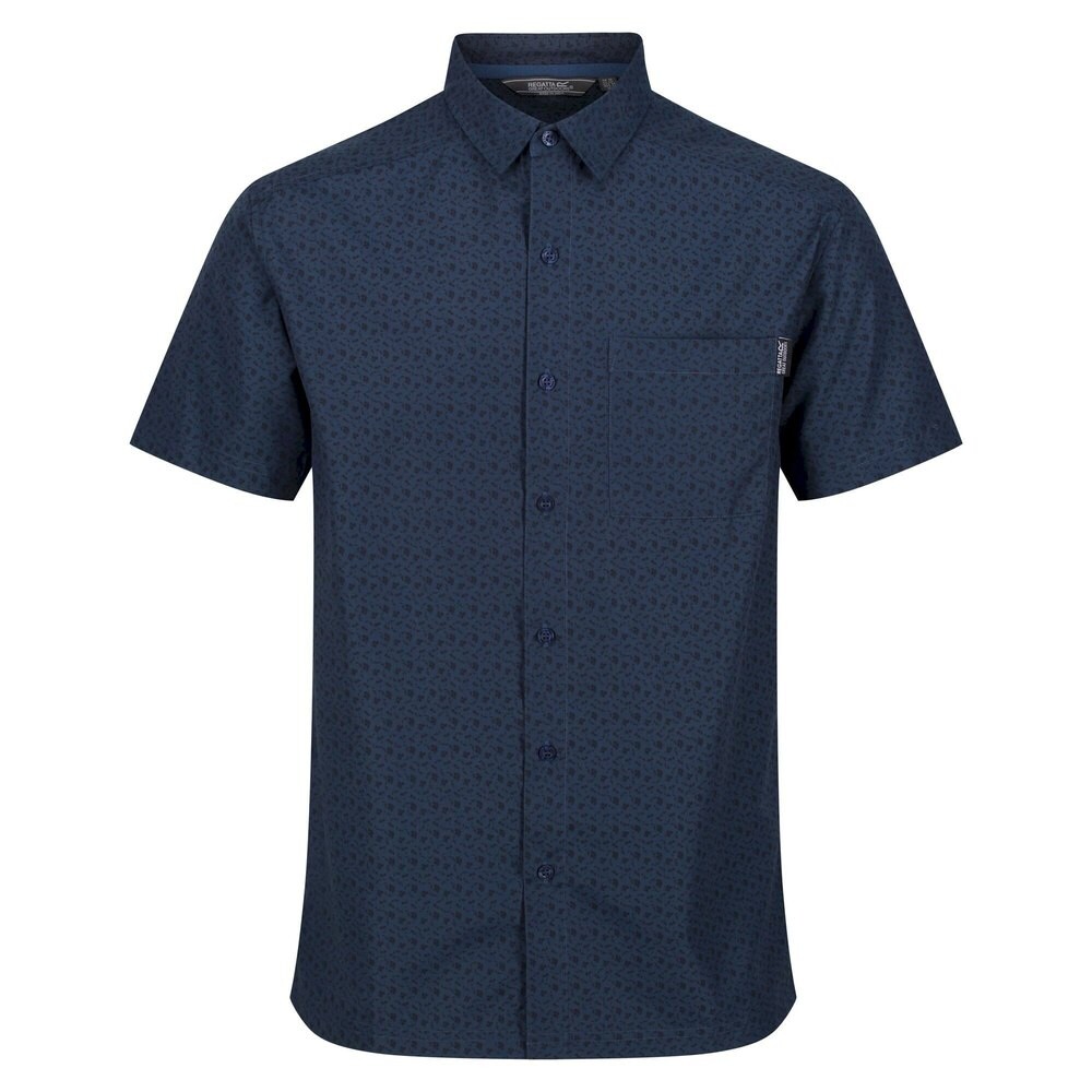 

Рубашка с коротким рукавом Regatta Mindano VI Floral, синий