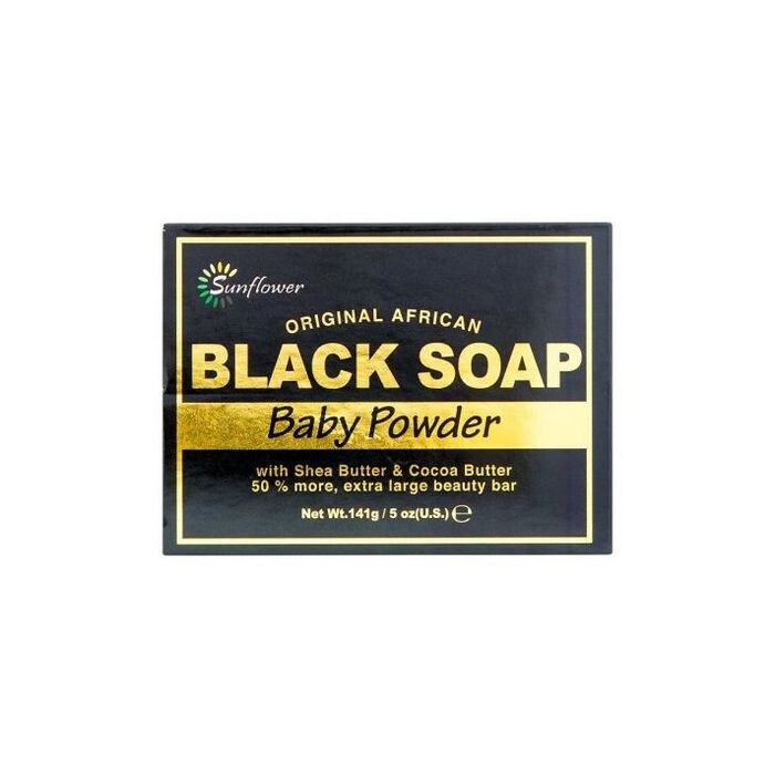 

Мыло Original African Black Soap Jabón en Pastilla Sunflower, White Diamond