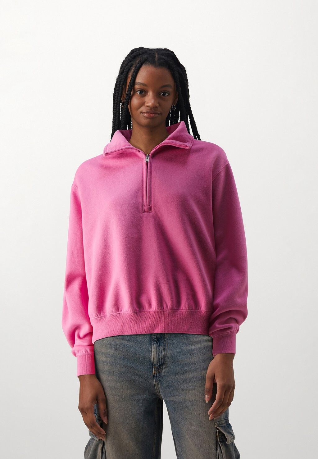 

Толстовка Basic Easy Hollister Co., цвет wild orchid