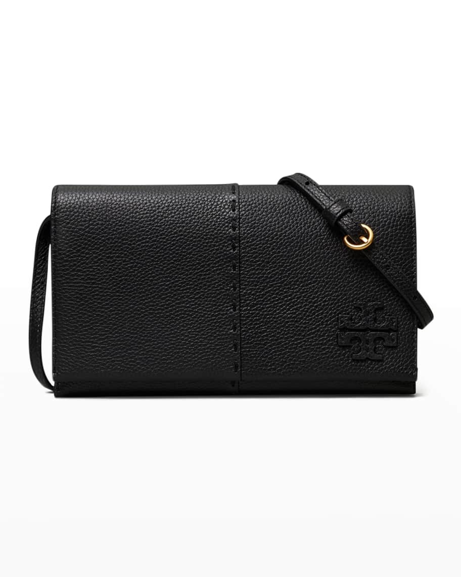

Кожаная сумка через плечо McGraw Wallet Tory Burch