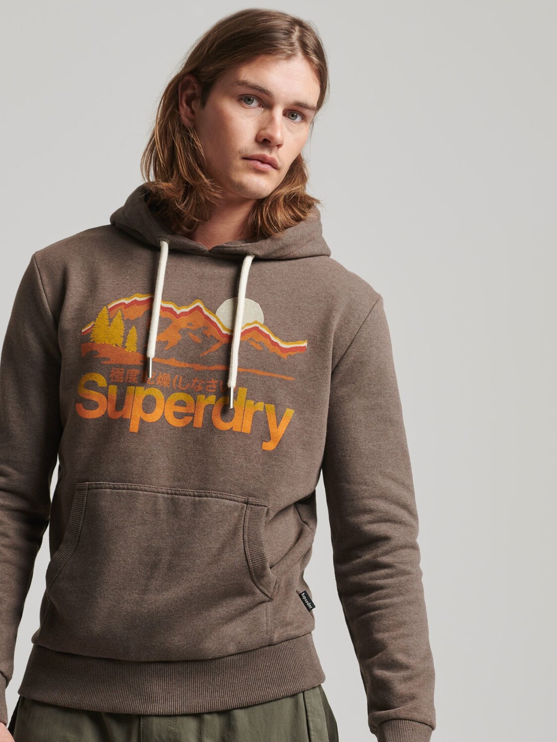 

Толстовка для отдыха на свежем воздухе Superdry, пряник коричневый
