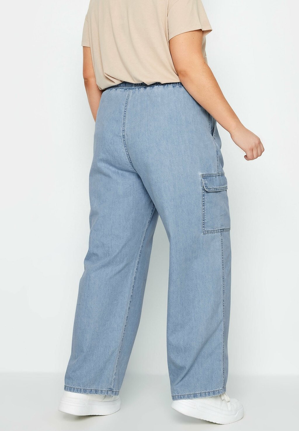 

Джинсы свободного покроя Yours Clothing, светло-голубой
