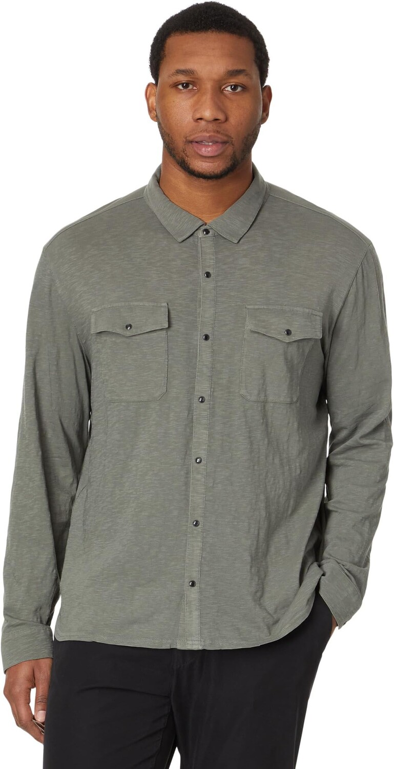 

Рубашка John Varvatos Arvon Shirt, цвет Flagstone Grey