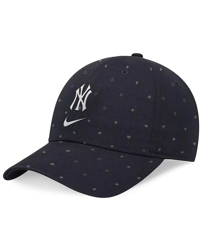 

Мужская темно-синяя регулируемая кепка New York Yankees Primetime Print Club Nike, синий