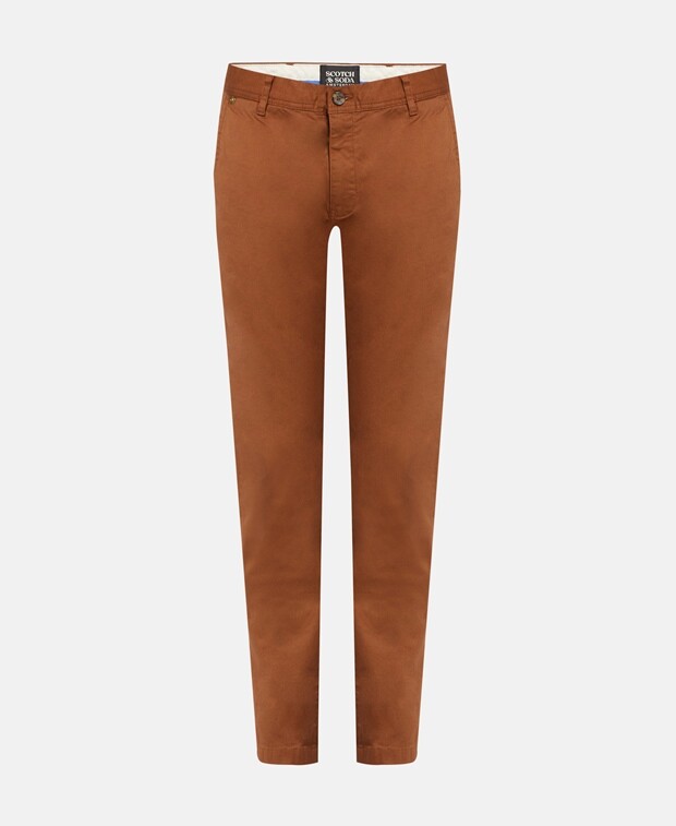 

Органик брюки чинос Scotch & Soda, цвет Russet