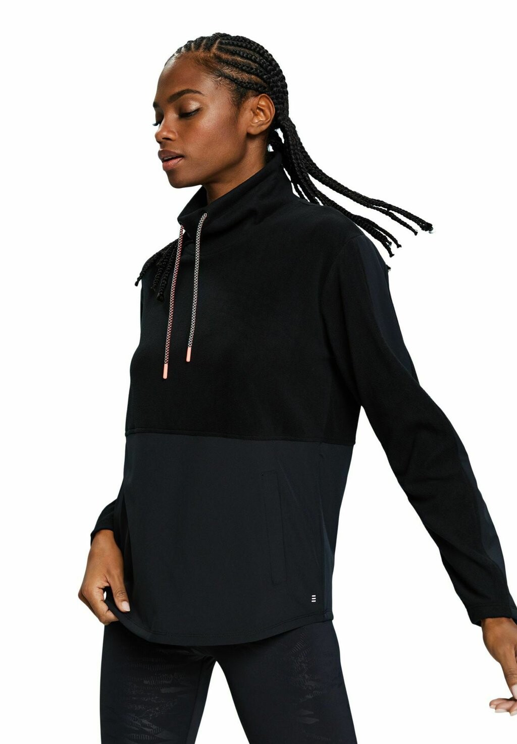 

Флисовая толстовка Esprit, черный