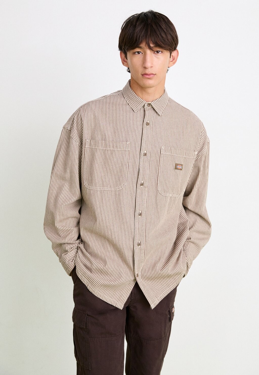 

Рубашка HICKORY Dickies, коричневый