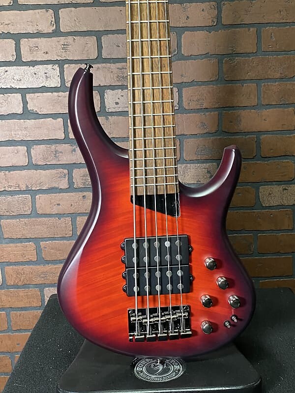 

Басс гитара MTD Kingston Super5 5-String Electric Bass Dr. Brown's Burst