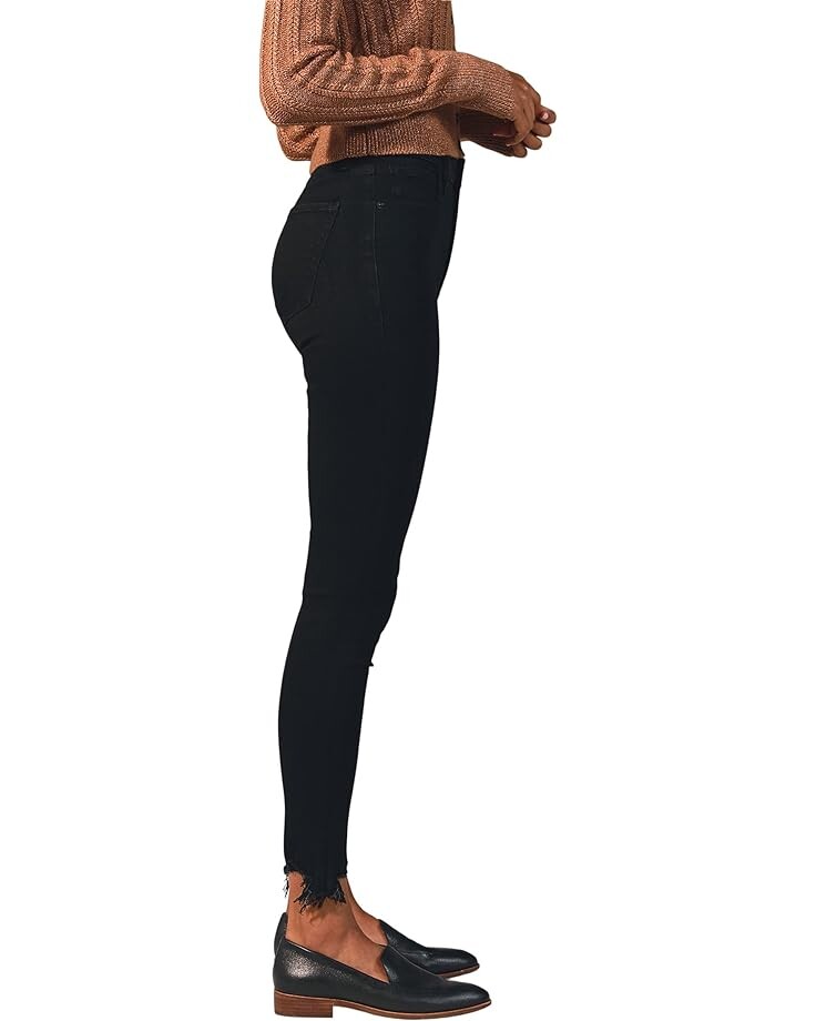 

Джинсы Abercrombie & Fitch High-Rise Super Skinny Ankle Jeans, черный