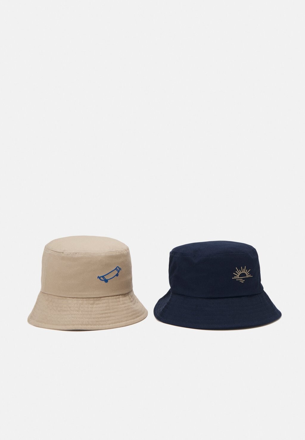 

Панама NKNOLO BUCKET HAT UNISEX 2 PACK Name it, цвет dark sapphire