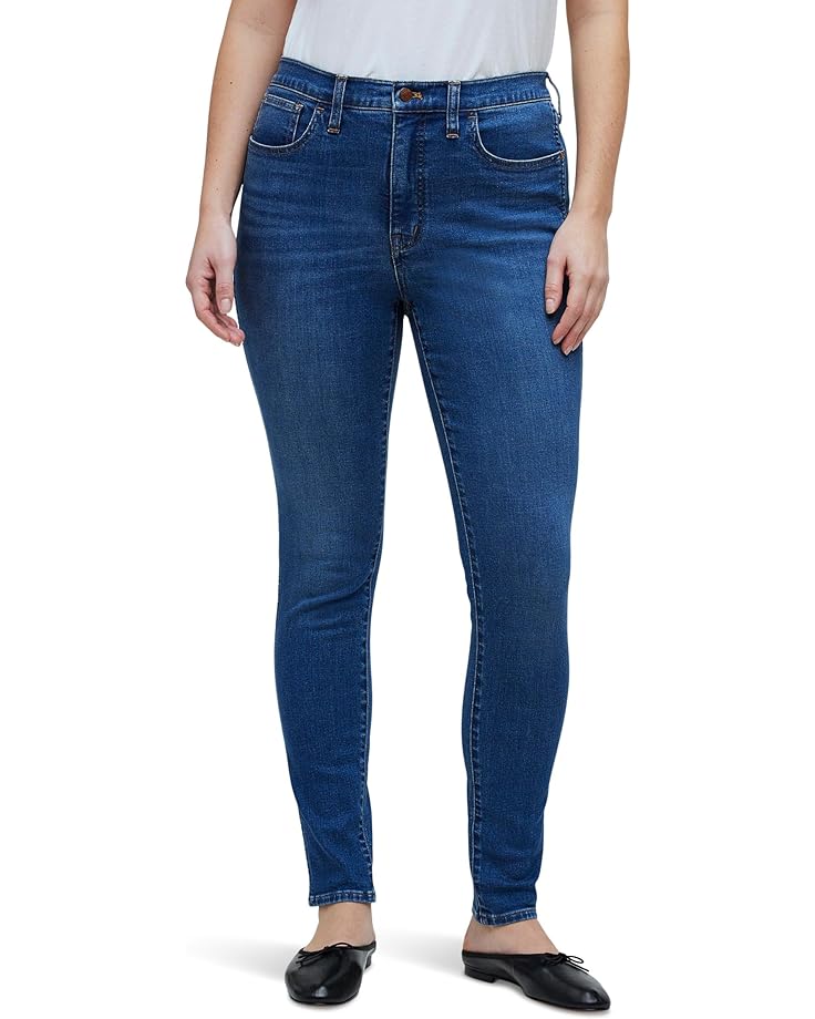 цена Джинсы Madewell 10” High-Rise Roadtripper Authentic Skinny Jeans in Faulkner Wash, цвет Faulkner Wash
