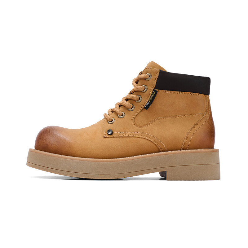 

Мужские ботинки Cahhrrn X Martin Boot Men Beige Fairwhale