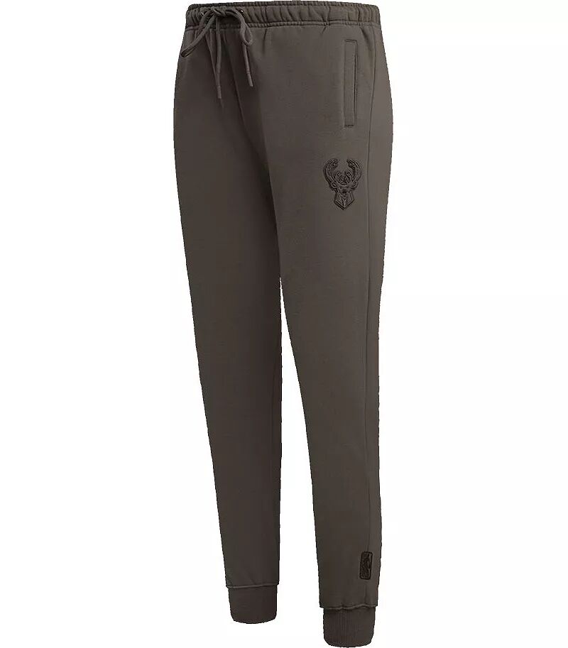 цена Женские спортивные штаны Pro Standard Milwaukee Bucks темно-хаки