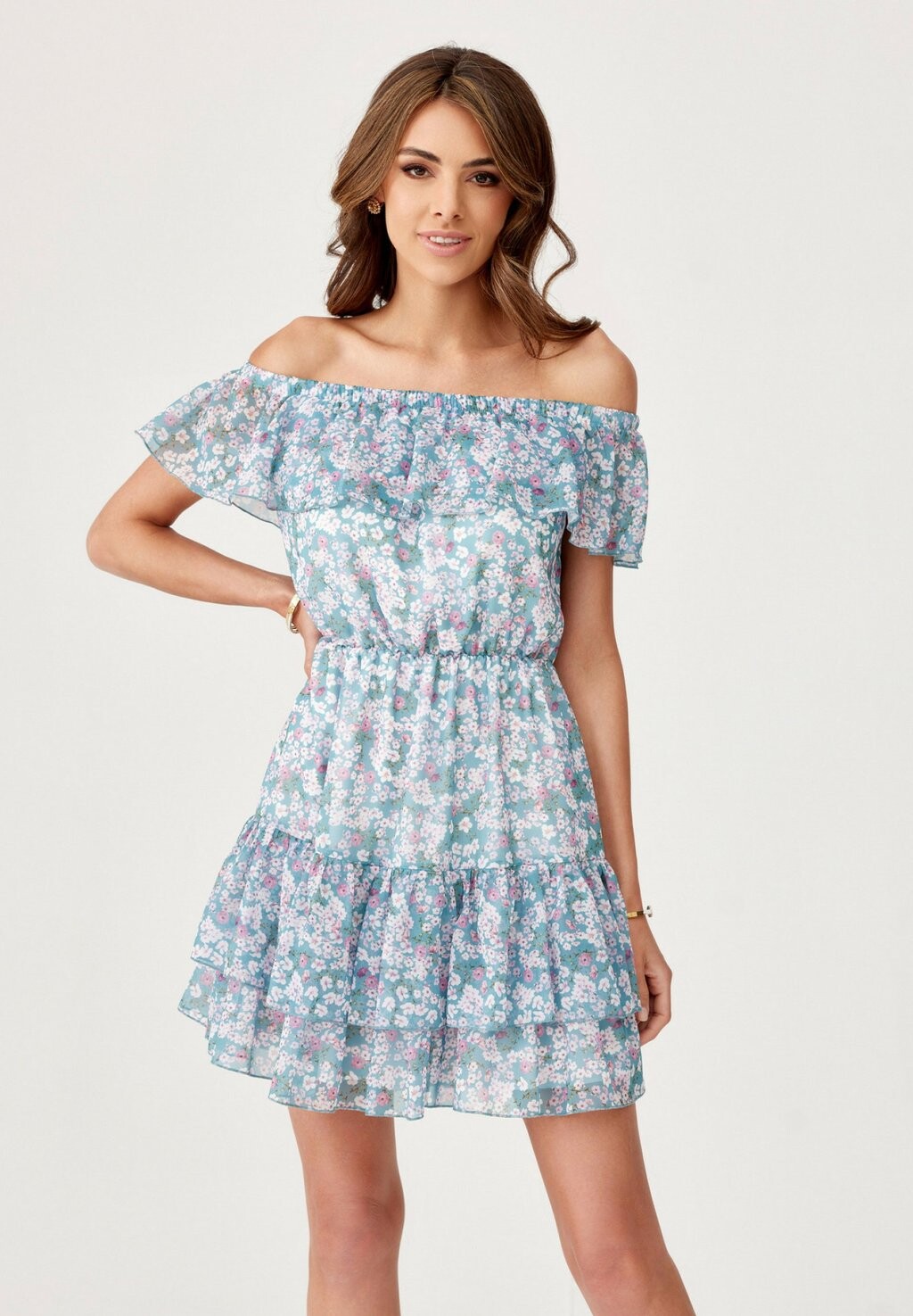

Летнее платье Roco Fashion, мультиколор
