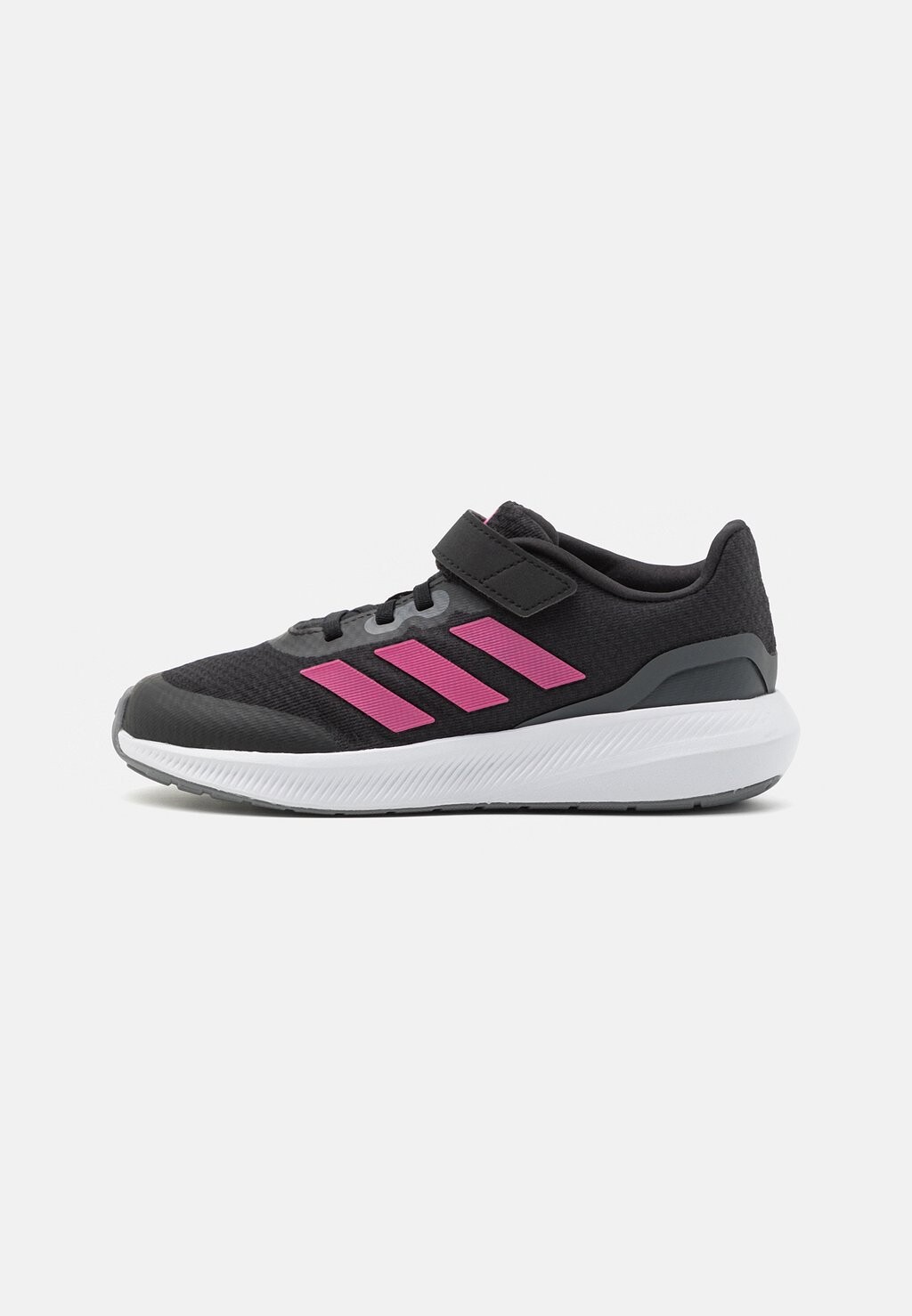

Кроссовки нейтрального цвета FALCON 3.0 SPORT ELASTIC LACE STRAP adidas Performance, цвет core black/pulse magenta/grey six
