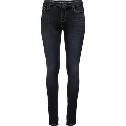 Кованые джинсы - женские Black Diamond, черный