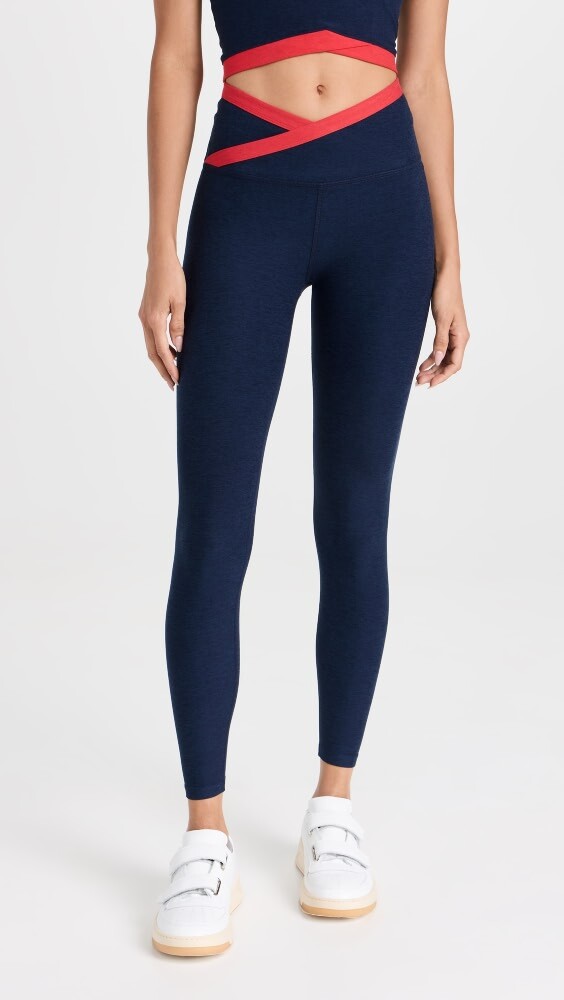 

Леггинсы Beyond Yoga Spacedye Outlines High Waisted Midi Leggings