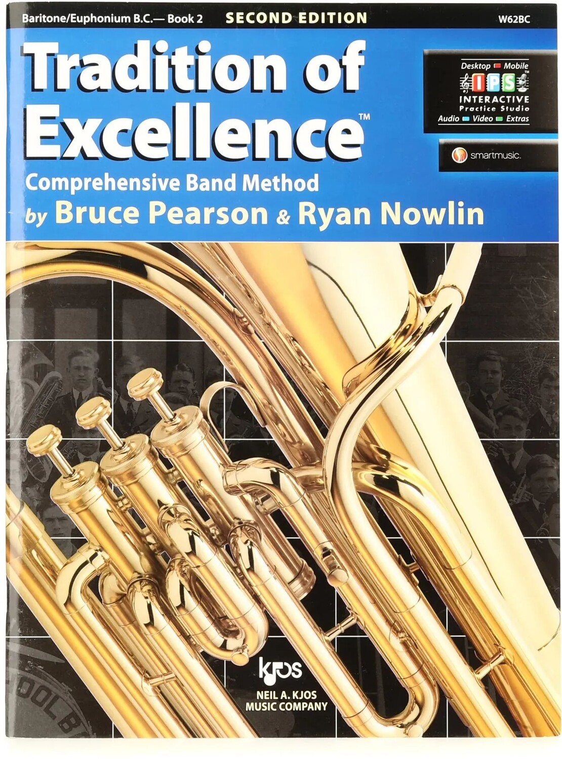 

Книга 2 Kjos Tradition of Excellence - Басовый ключ баритон/эуфониум