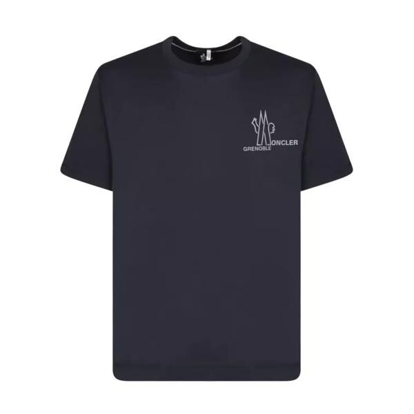 

Футболка cotton t-shirt Moncler, черный