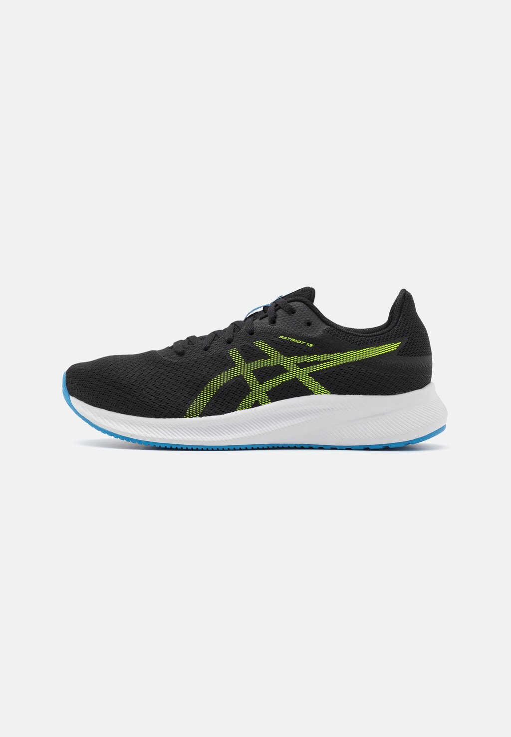 

Кроссовки нейтральные Patriot 13 ASICS, цвет black/electric lime