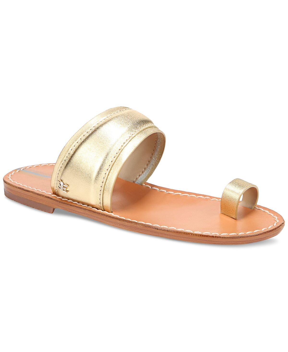 

Сандалии Margit на плоской подошве без шнуровки с кольцом на носке Sam Edelman