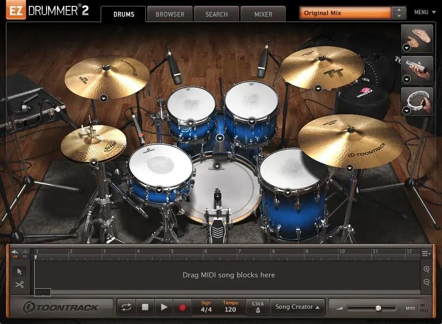 

Расширение EZX для Toontrack Pop/Rock