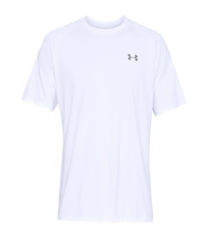 

Тренировочная рубашка с короткими рукавами Under Armour, белый