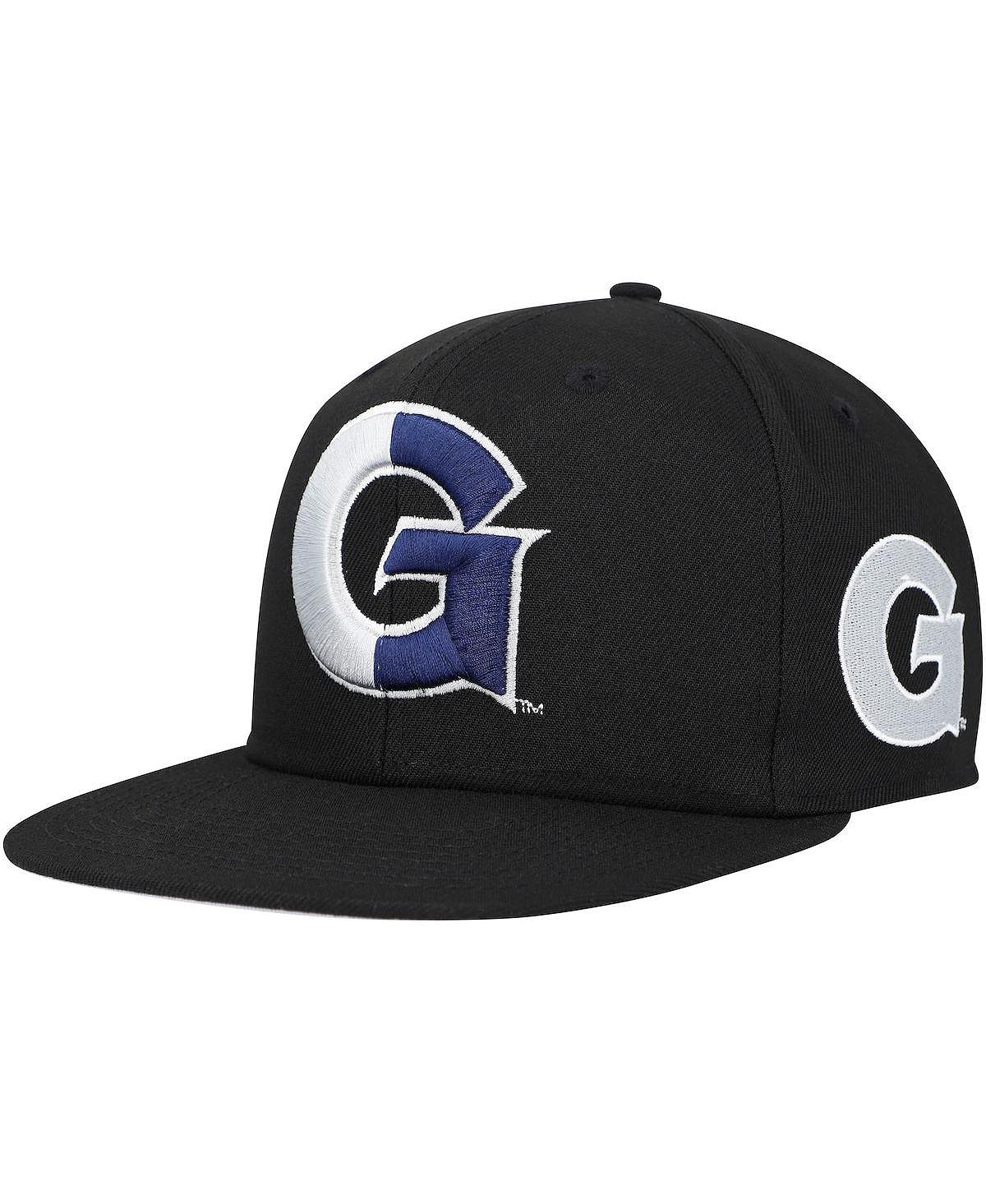 Мужская черная приталенная шляпа Georgetown Hoyas Lifestyle Mitchell & Ness