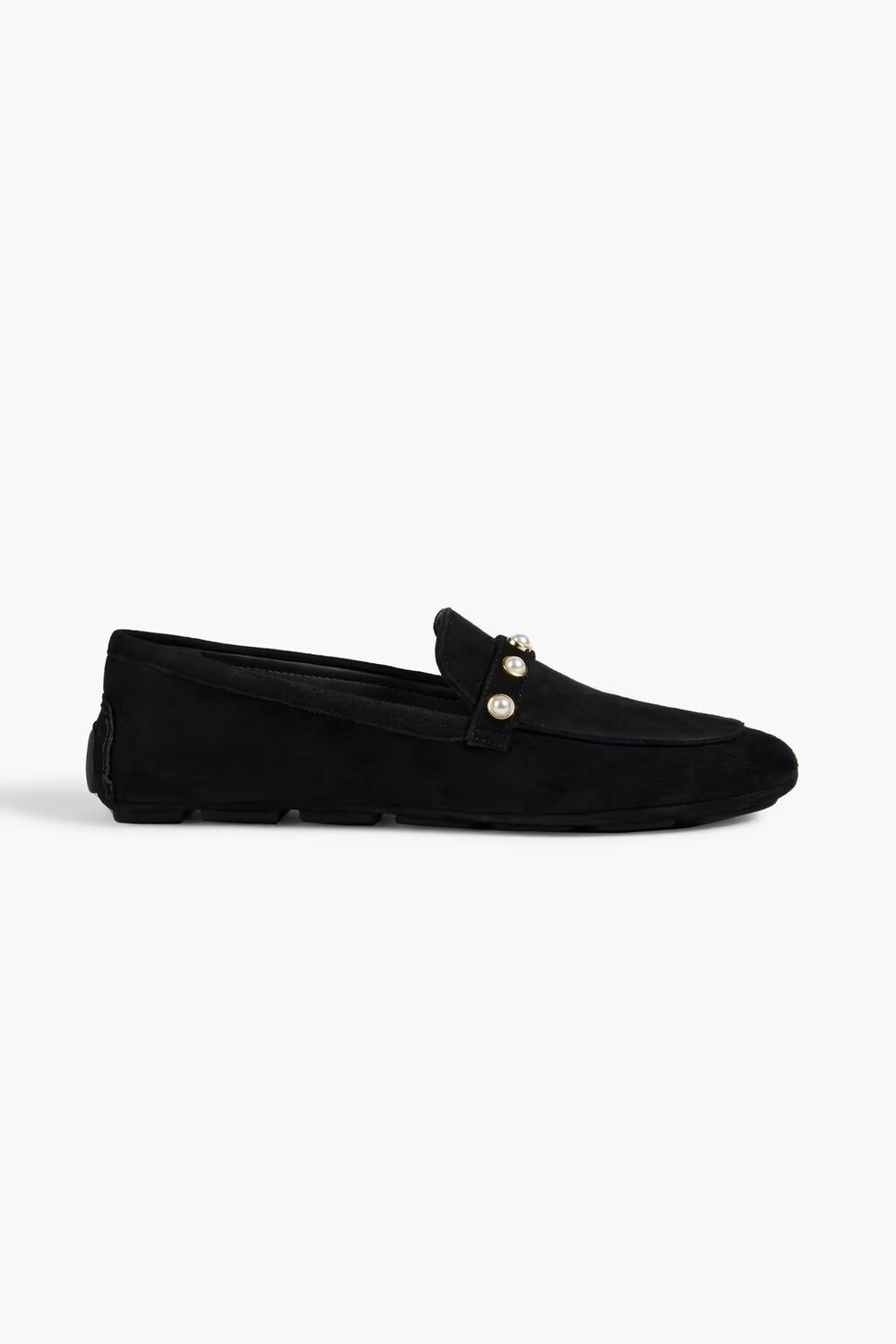 

Кожаные лоферы Allpearls с декором Stuart Weitzman, черный
