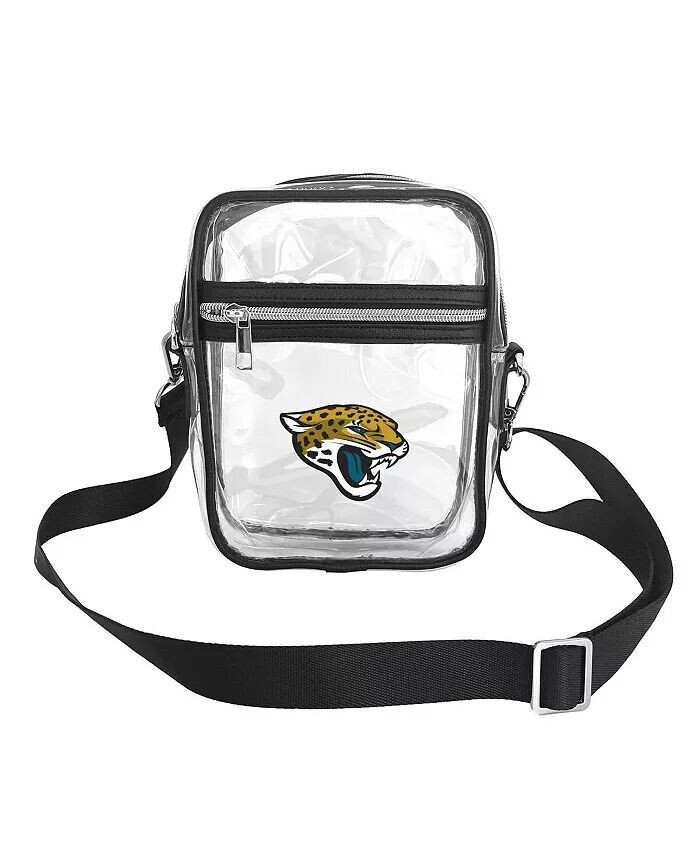 

Миниатюрная прозрачная сумка через плечо Jacksonville Jaguars Logo Brands, белый