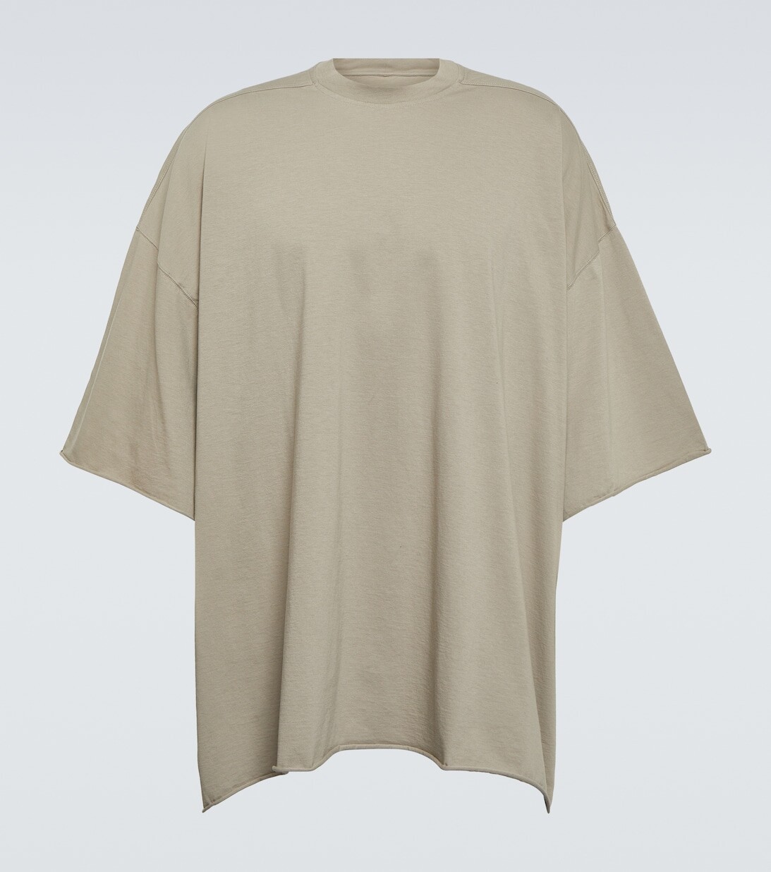 

Футболка Tommy из хлопкового джерси Rick Owens, бежевый
