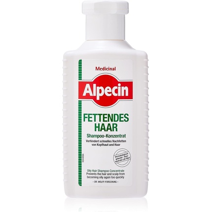 цена Лечебный концентрированный шампунь для жирных волос 200мл, Alpecin