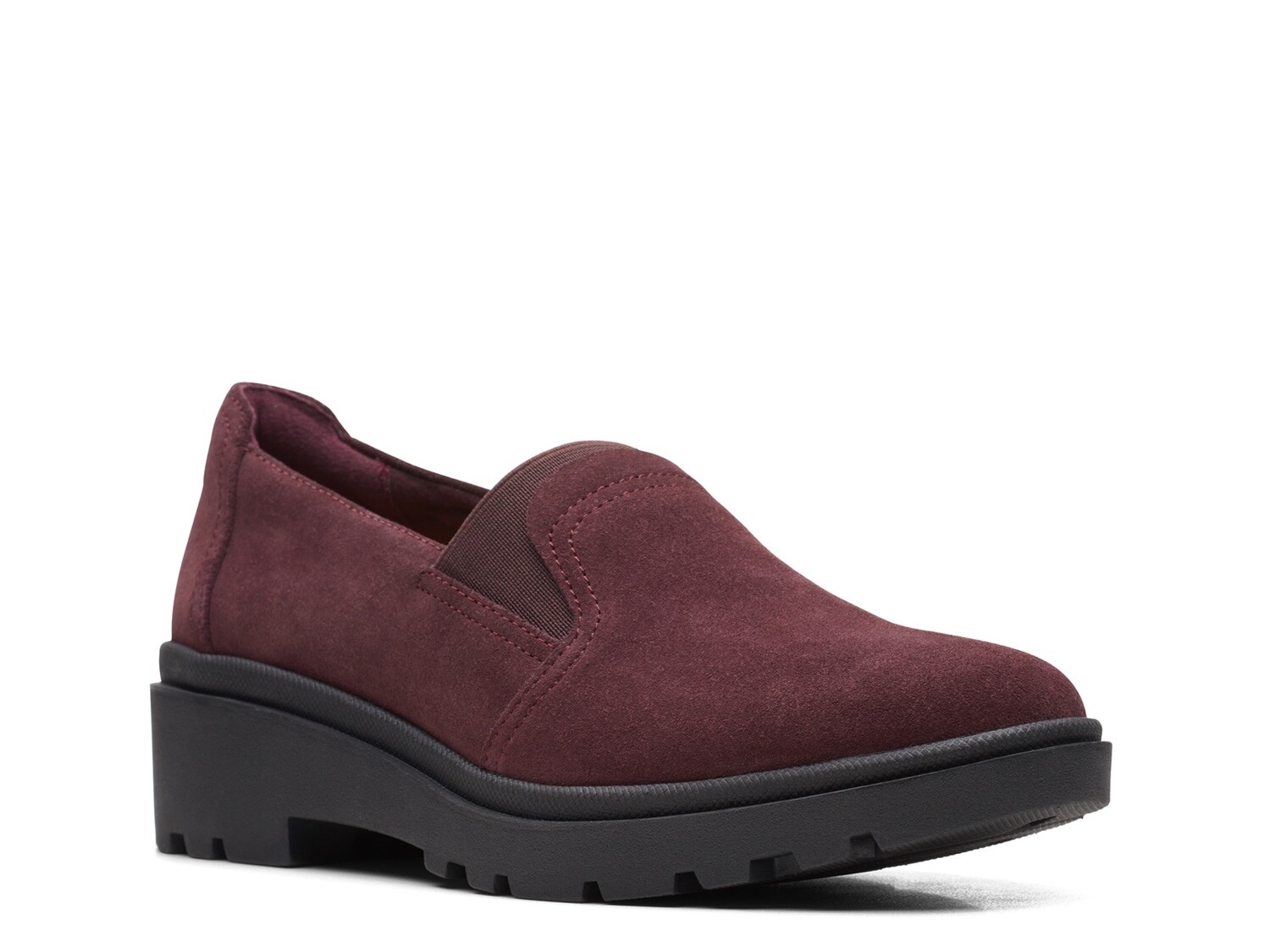 

Слипоны Clarks Calla Rae, бергундия