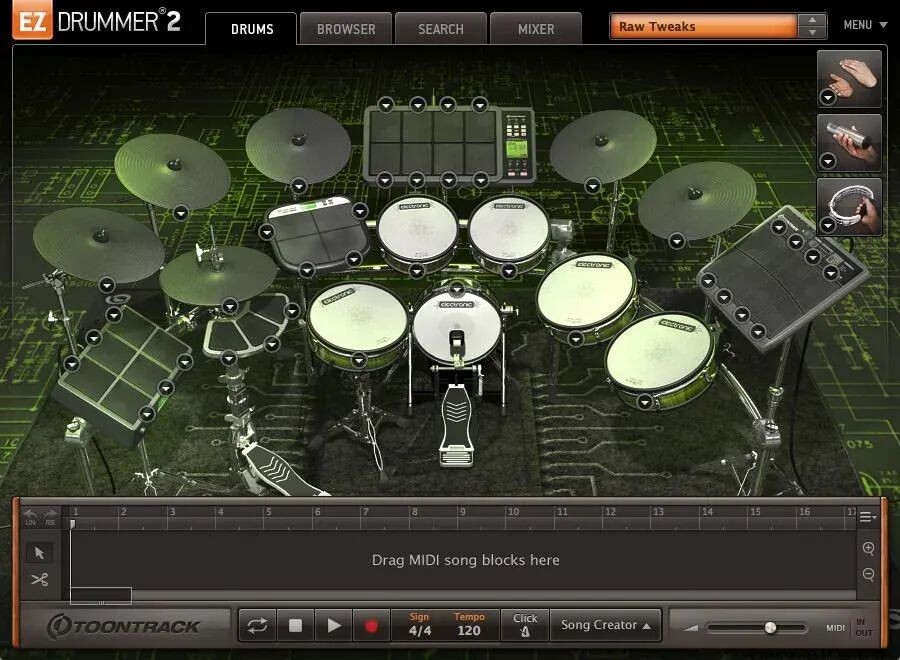 

Расширение Toontrack Electronic EZX