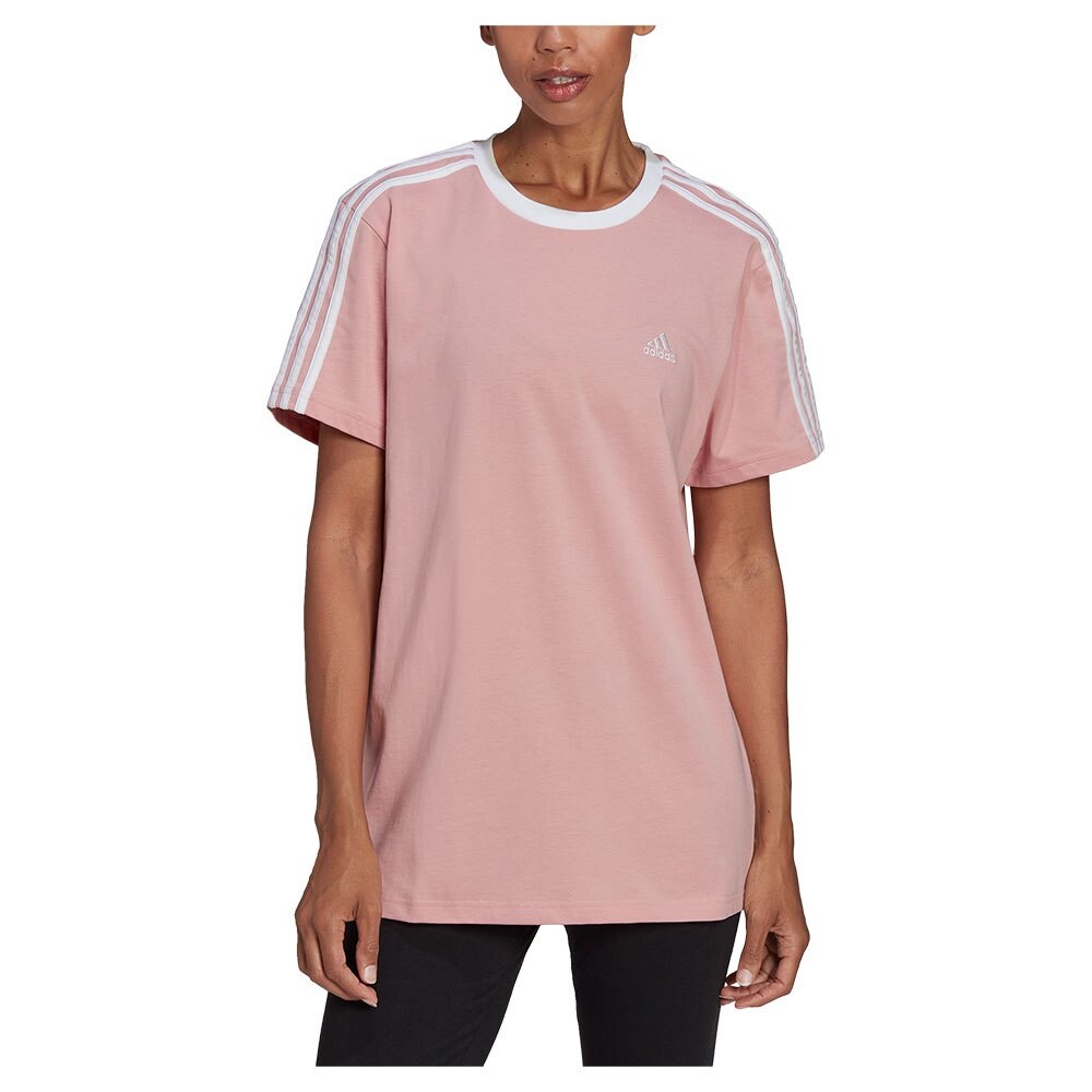 

Футболка adidas Sportswear 3 Stripes BF, розовый