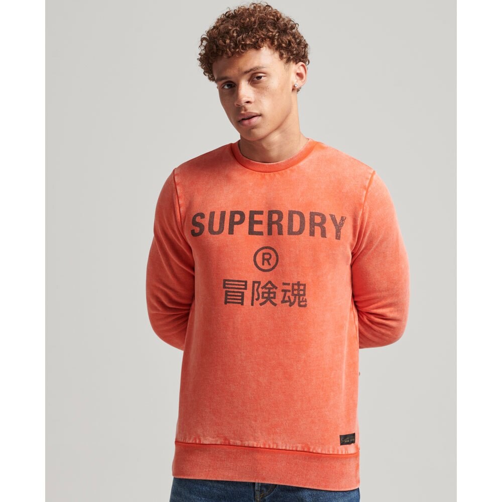 

Толстовка Superdry Vintage Corp Logo, оранжевый