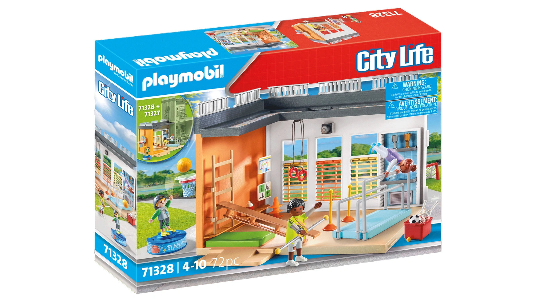 City life пристройка для спортзала Playmobil конструктор playmobil city life 5573 близнецы в коляске 15 дет