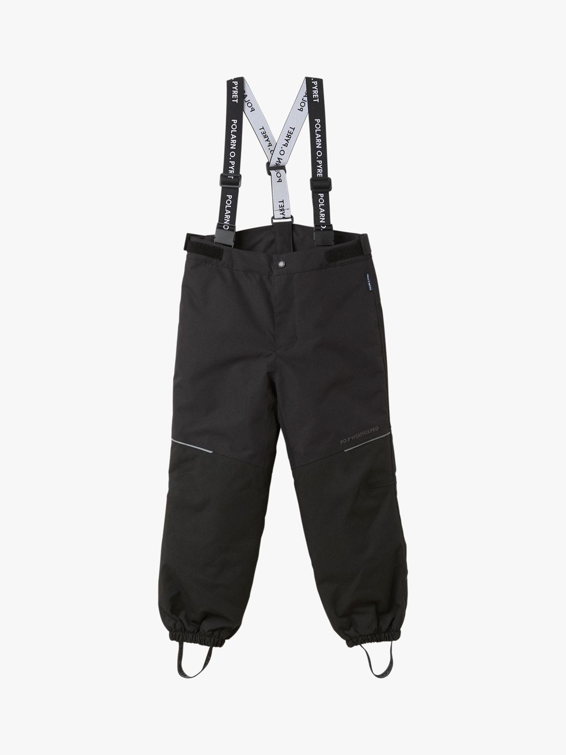 Детские водонепроницаемые брюки 2-в-1 Polarn O. Pyret, черный брюки o stin 42 размер