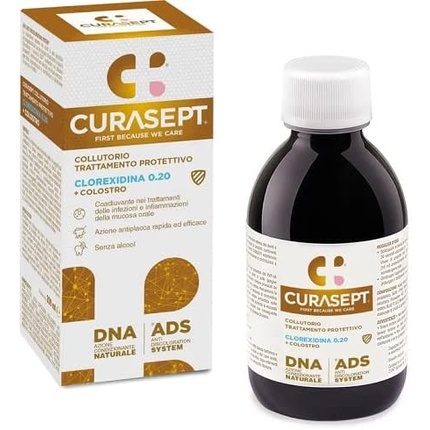 

Curasept ADS Protective Treatment Хлоргексидин 0,20% жидкость для полоскания рта 200 мл