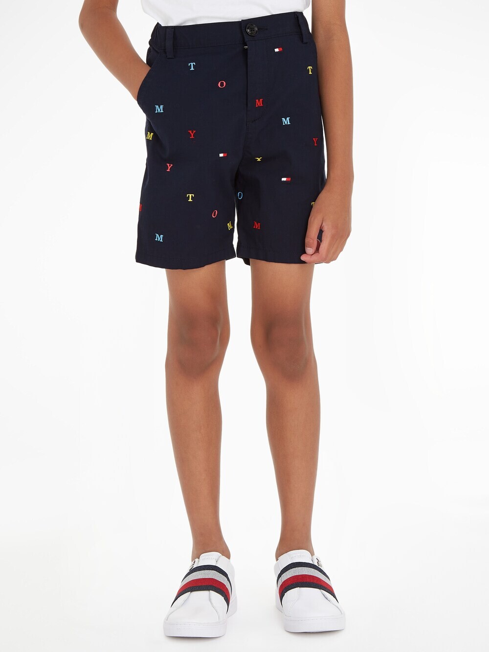 

Обычные брюки Tommy Hilfiger EMBRO, синий/морской синий