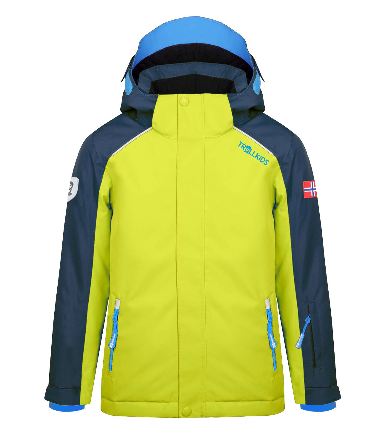 цена Лыжная куртка Trollkids Skijacke Holmenkollen PRO, цвет Marineblau/Blau