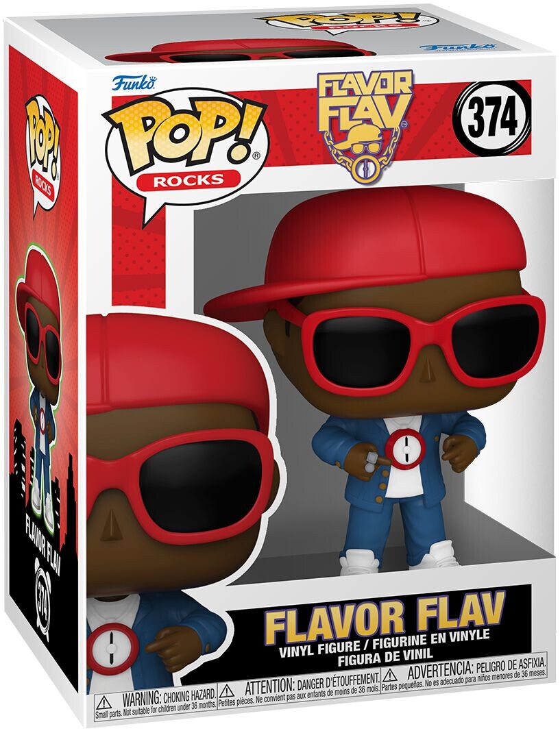 

Виниловая фигурка Flavor Flav Rocks! Vinyl Figur 374 от Flavor Flav