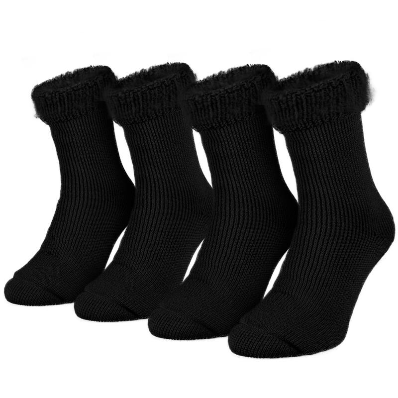 Термоноски мужские ворсистые | Уютные носки | 2 пары | Один размер | Черный BLACK SNAKE, цвет schwarz термоноски ворсистые tarjane розовый
